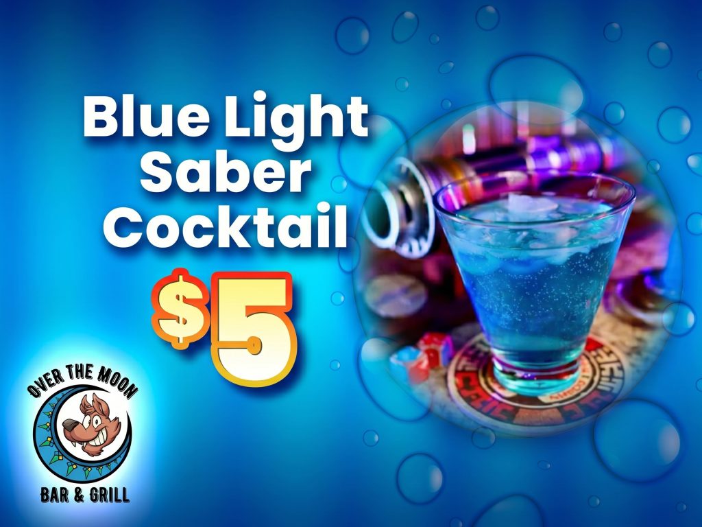 Blue light saber cocktail - Carocel