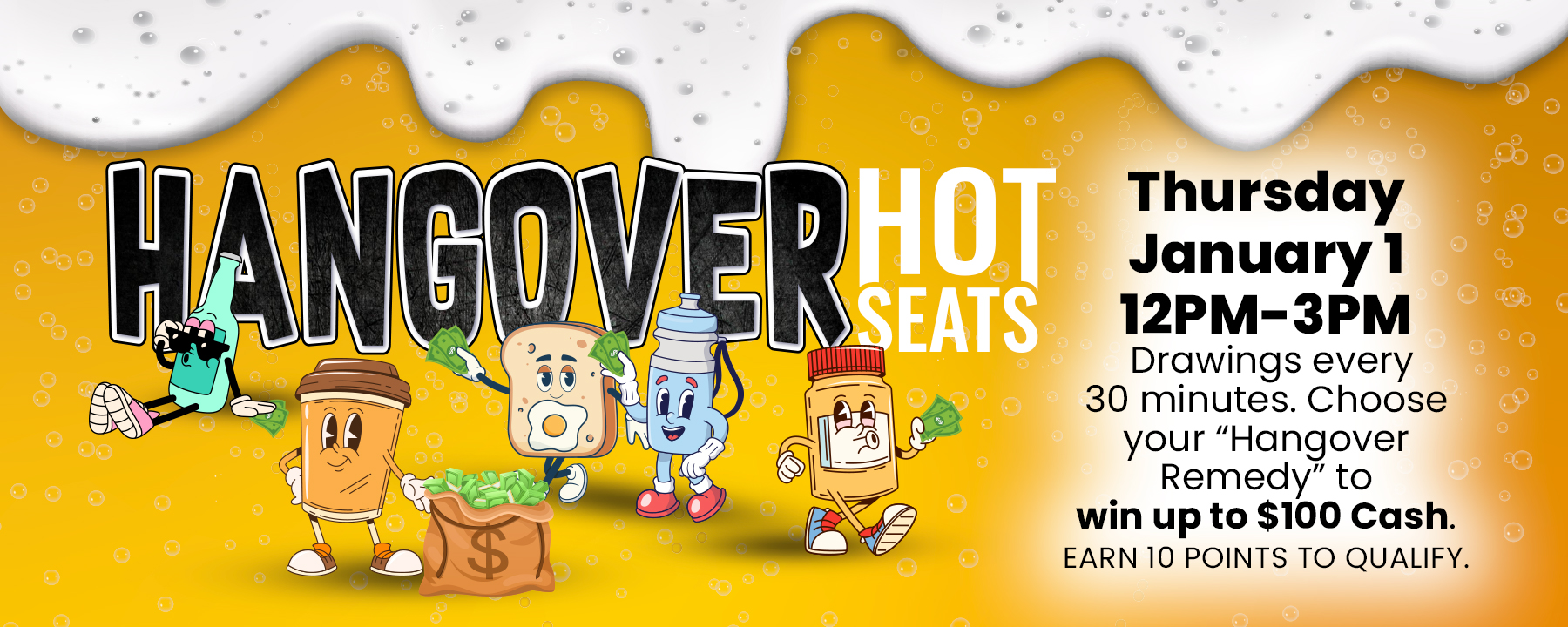 Hangover Hot Seats