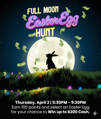 Full Moon Easter Egg Hunt