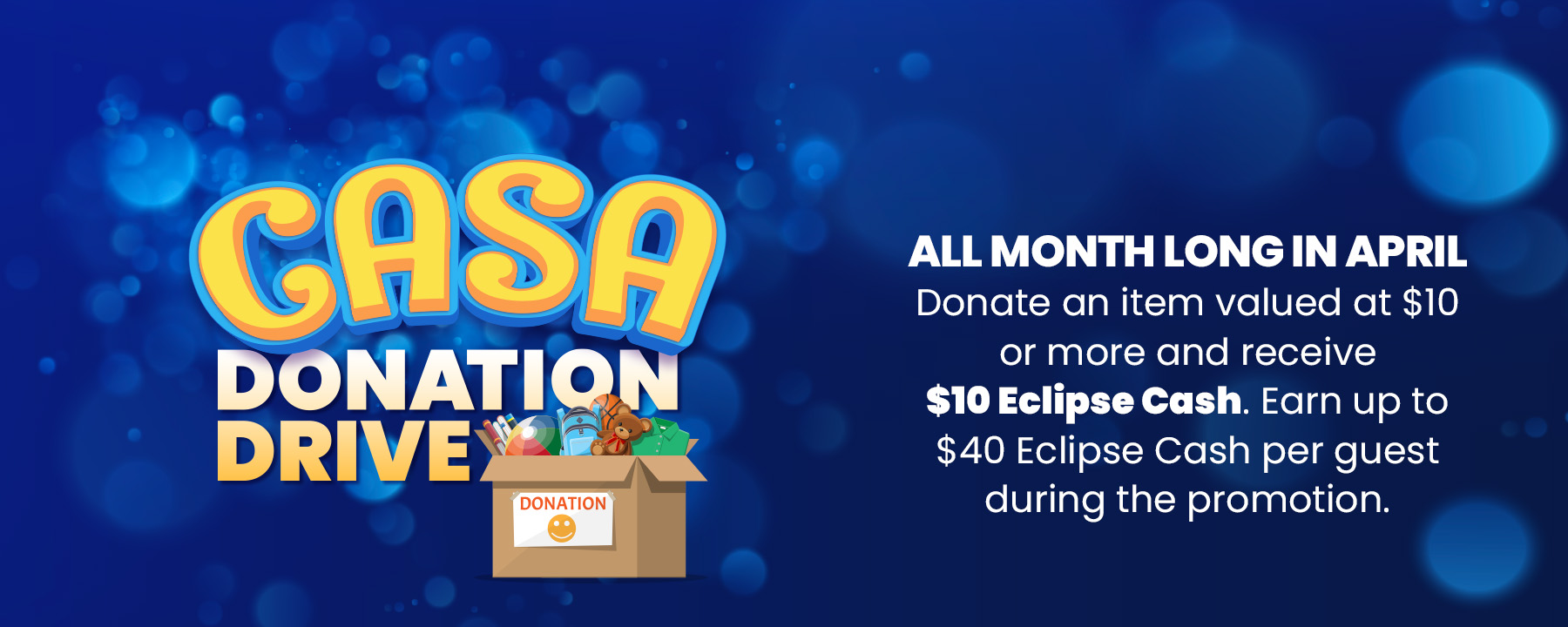 CASA Donation Drive