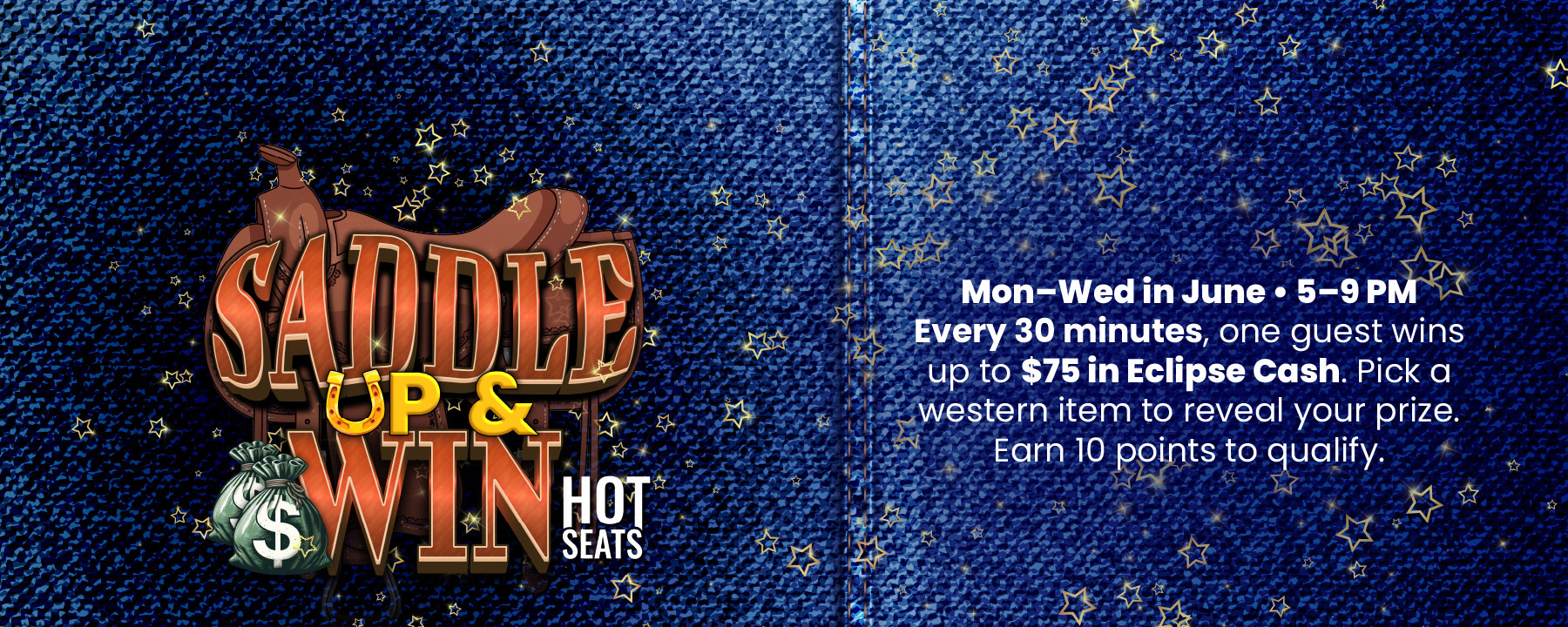 Saddle Up & Win Hot Seats