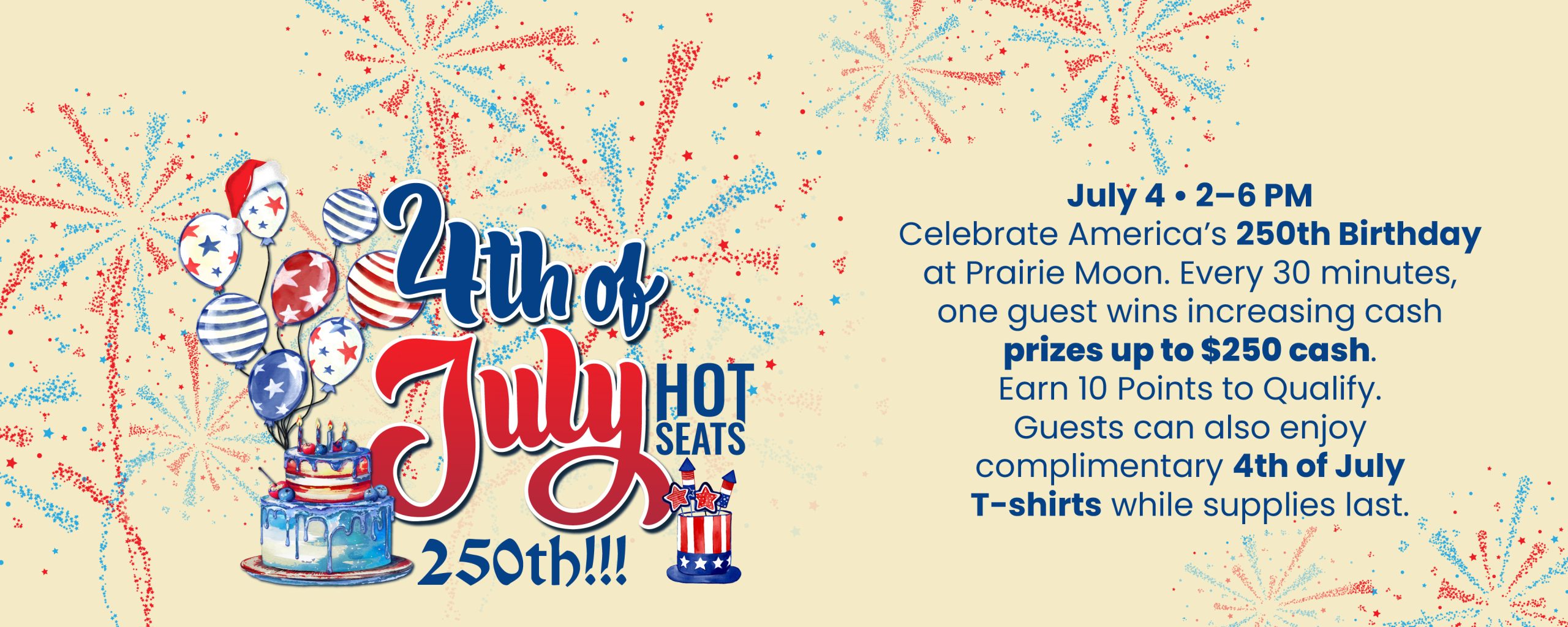 4th of July Hot Seats