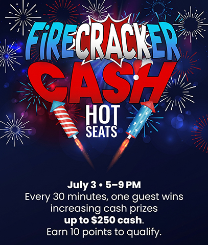 Firecracker Cash Hot Seats